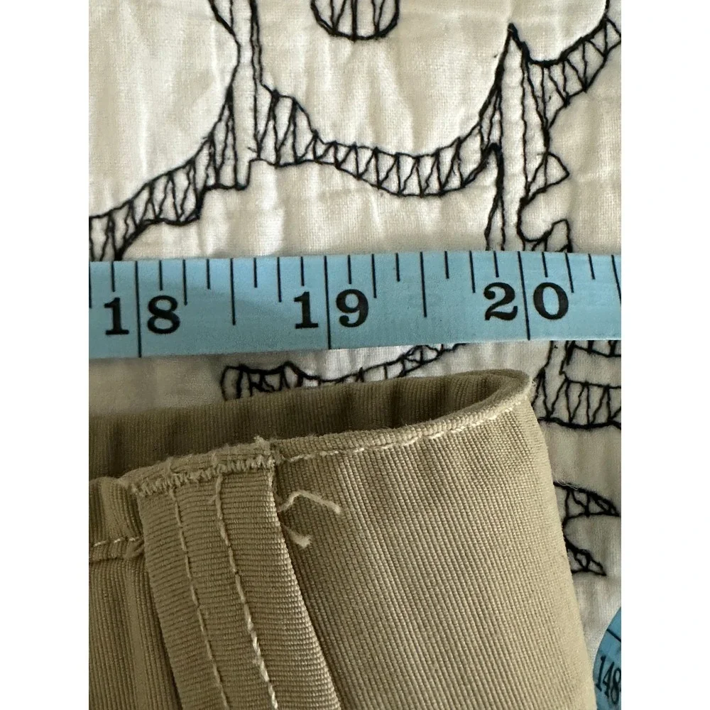 The North Face Mens XL Regular Khaki Convertible‎ Hiking Cargo Pants Zip Off Tan